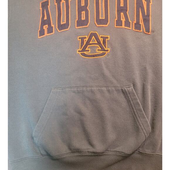 Vintage Stadium Athletics Auburn Gray/Orange Hoodie Sweatshirt Sz Small – EUC - Picture 10 of 11